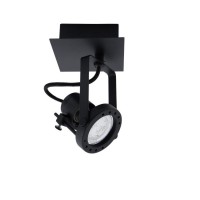 9155101 Ѕидна светилка Спот САЛВА 1xGU10 црна NOVA LUCE